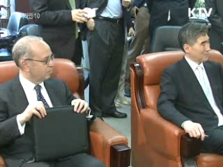 보즈워스-위성락 회동, 방중 결과 협의