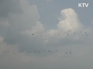 한미 최대 규모 '화력훈련'···막강 화력 과시