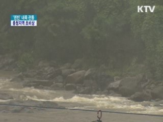 '덴빈' 내륙 관통···충청지역 초비상