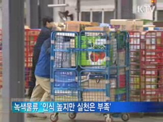 녹색물류 '인식 높지만 투자는 적어'