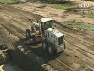 계속되는 남수단 재건…한빛부대 2진 '구슬땀'