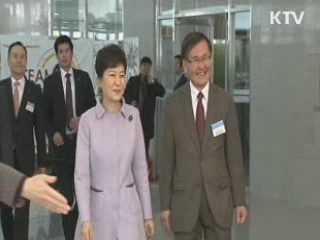 카이스트 방문…"융합, 창의력과 성과 만들어"