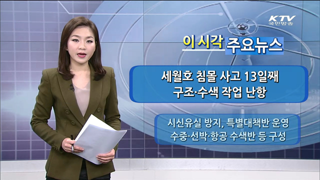 이 시각 주요뉴스 (14. 4. 28. 12시)