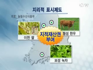 지리적 표시권, 법으로 보호된다