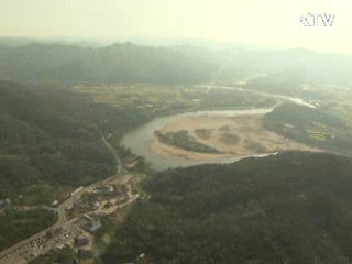 하늘에서 본 4대강…발목 잡힌 낙동강