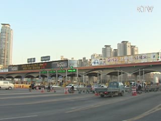 고속도로 임시 개통···대중교통 증편