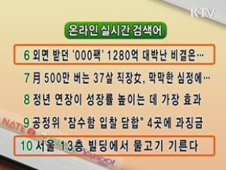 실시간 검색어