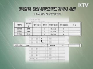 백화점·대형마트 '백지 계약서 강요' 덜미