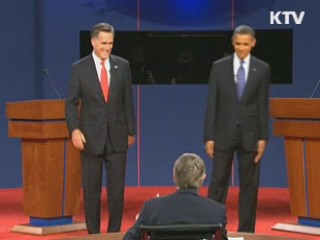 오바마-롬니, 첫 TV 토론회 격돌