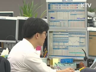 환율 1천80원선 붕괴…15개월 만에 최저