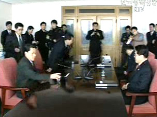 장관급 회담 전개