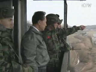 이명박 대통령, 해병 2사단 방문