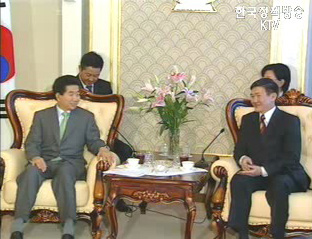 몽골 총리·국회의장 접견