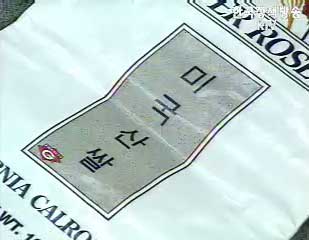 수입 쌀 첫 입항