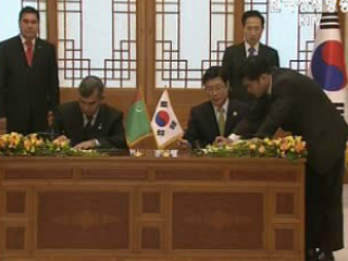 한-투르크 정상회담, '경제협력 강화'