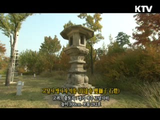 고달사 쌍사자 석등 [한국의 유물]