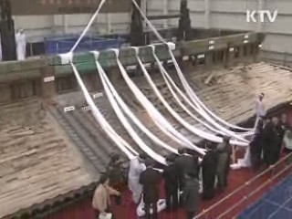 숭례문 복구작업 첫 삽…누각해체 시작