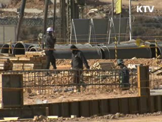 여수세계박람회장 조성공사 40% 돌파