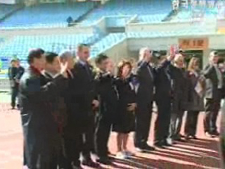 노무현 대통령, 세계육상 대구 유치 축하전문