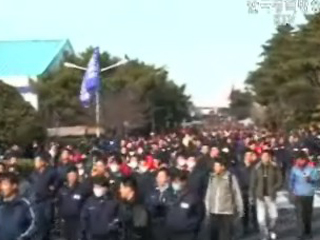 이상수 노동부 장관, 현대차 `공권력 투입 시사`