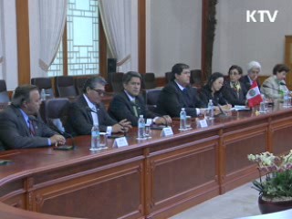 한·페루 정상 "FTA협상 빨리 종결"