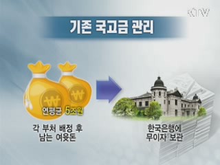 정부 여윳돈 굴려서 수익낸다
