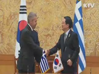 한-그리스 정상회담…조선·해운 협력 강화