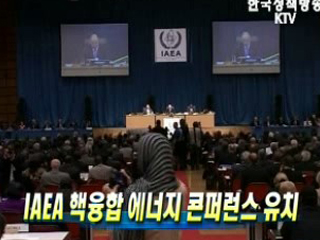 IAEA 핵융합 에너지 콘퍼런스 유치
