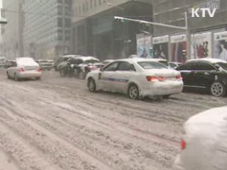 '눈 녹는 도로' 등 제설 첨단화 추진