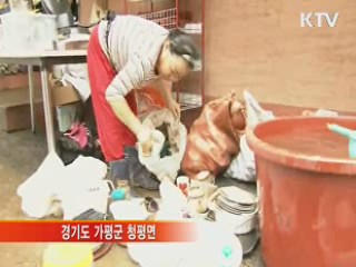 장마전선 '주춤'···수해복구 본격화