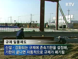 '규제 일몰제' 모든 규제에 적용