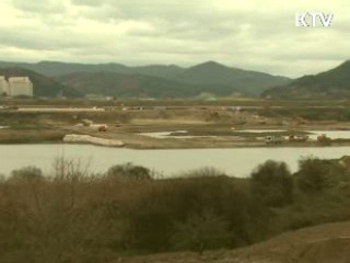 금강 금남보 공사 차질없이 진행중