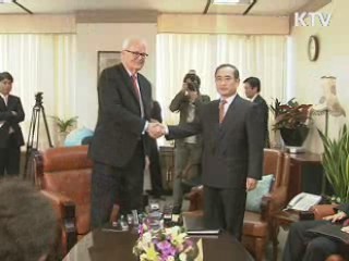 미국 특사 7년 만에 방북