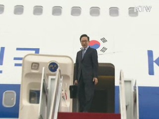 이 대통령, '아시아 안보회의' 참석 출국