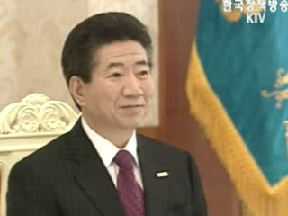 노무현 대통령, 국제적 지원 펼쳐야