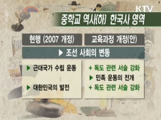 역사교육과정 개정, 독도교육 강화