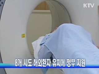 8개 시도 해외환자 유치에 정부 지원