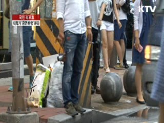 대학 거리도 금연거리 지정 확산 [국민리포트]