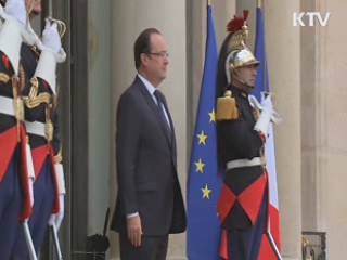 한-프 정상회담···비자간소화 등 협력