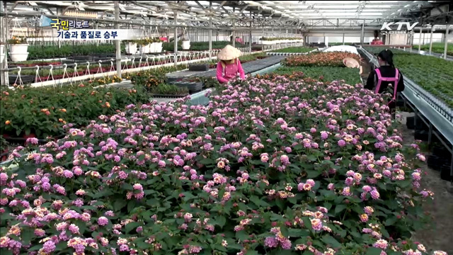 화훼농민들, 직접 해외시장 개척 나서다