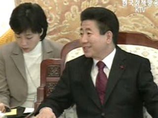 노무현 대통령, 맥너니 보잉사 회장 접견