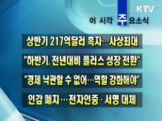 이 시각 주요소식(단신)