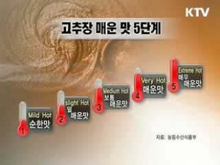 '한국의 맛' 표준화된다