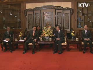 한중 양자회담, '천안함 ' 공조방안 논의