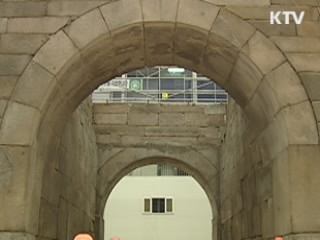 숭례문, 조선 중기 이후 높이로 복원