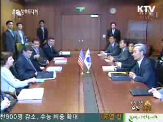 '한미FTA 진전' 양 정상 공감대 확인