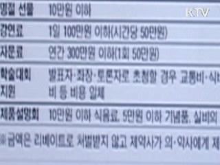 '리베이트 근절규칙' 무산 보도 사실과 달라