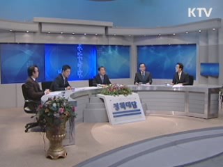 이재오 장관 "나라 살림위해 예산안 처리"