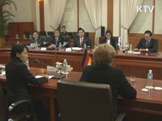 한·독 정상회담···北 비핵화 진전 제안할 듯