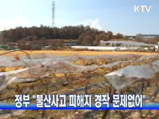 정부 "불산사고 피해지 경작 문제없어"